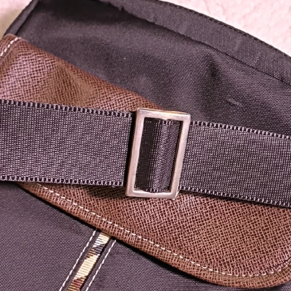Stylish‎ Black and Brown Men's Bag